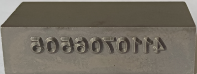 Letras de acero para autopartes